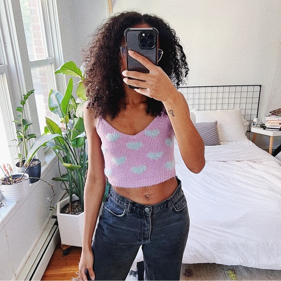 For Love & Lemons Scarlet Top and Cardigan set - XS - Picture 2 of 4